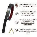 Topstar SS PVD Self Adhesive Strip 5mtr- 12mm Black Color (2).webp