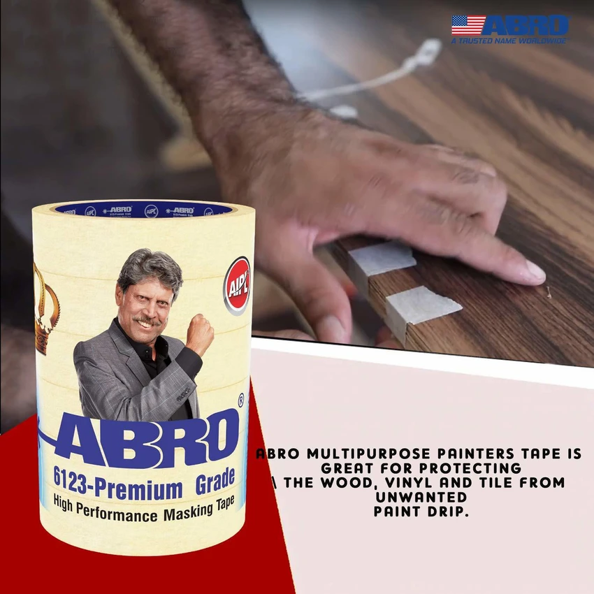 Abro 6123 Masking Tape- 40mtr Bundle