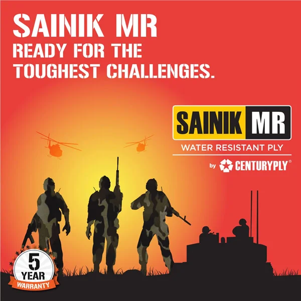 Century Sainik MR 303 Plywood- 6mm (5yrs Warranty)