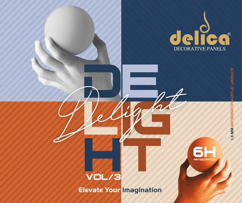 Delica 1.5mm Acrylic Laminate- 6100 (Sparkle)