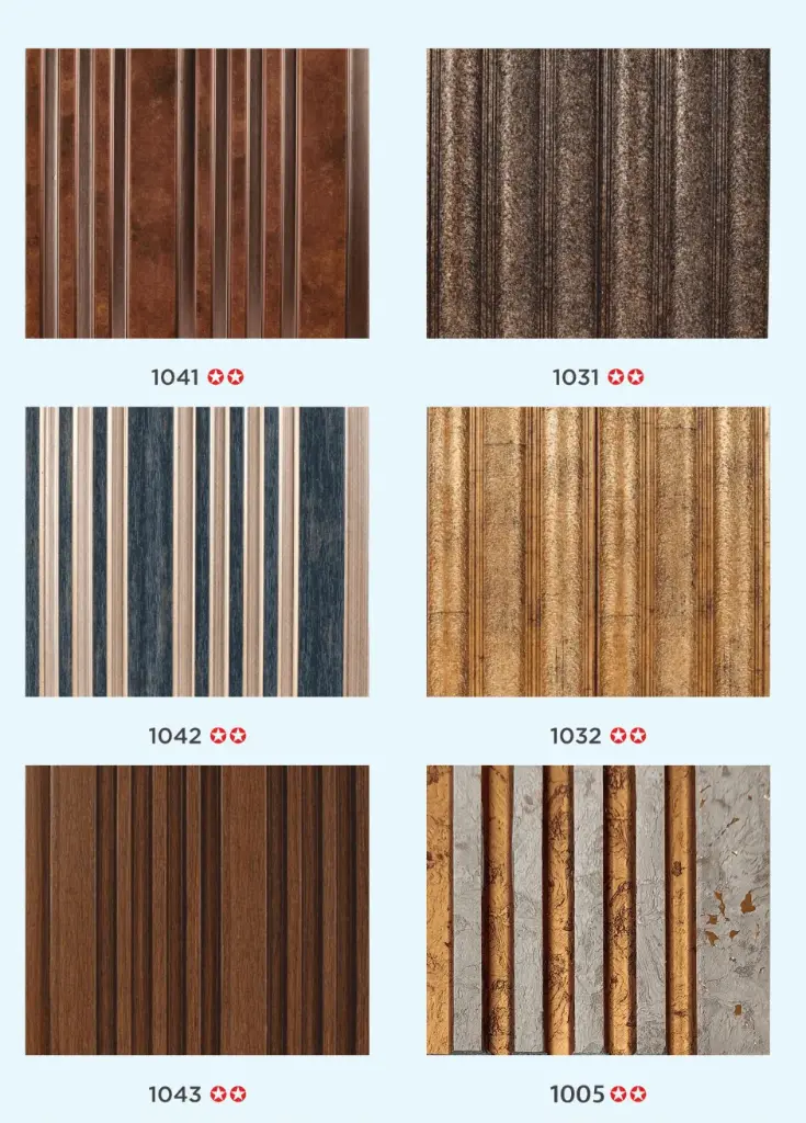 Delica Louvers Planks 1000 Series- 8ftx5in