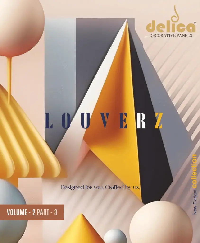 Delica Louvers Planks 4000 Series- 8ftx4.5in