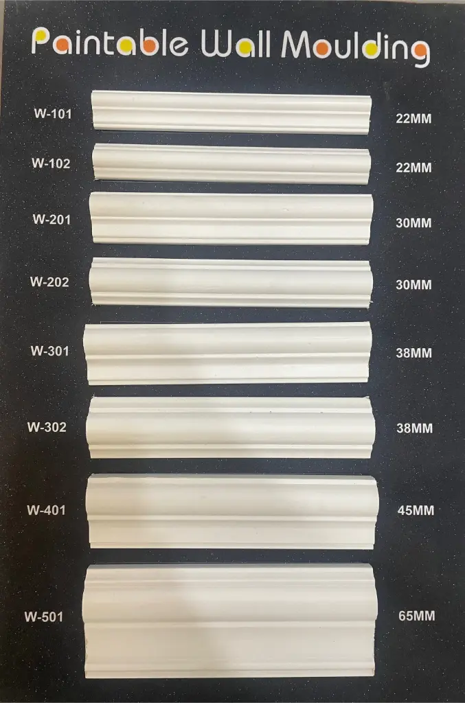 Delica PVC Mouldings- 30mm 202 Taper