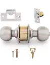 Godrej- Keyless Cylindrical Lock- Stainless Steel 5808