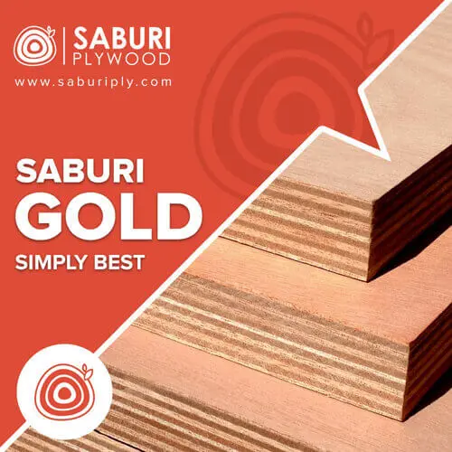 Saburi Gold 710 Plywood- 12mm (30yrs Warranty)
