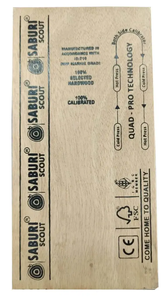 Saburi Scout 1659 Blockboard- 19mm (15yrs Warranty)