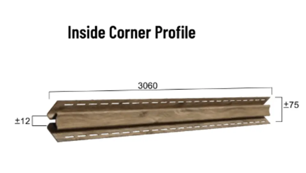 Meraki Soffit Ceiling Panels 12mm- Inside Corner