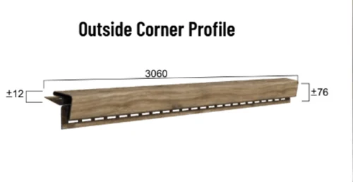 Meraki Soffit Ceiling Panels 12mm- Outside Corner