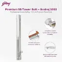 Godrej- Tower Bolt Regular 10in 3263
