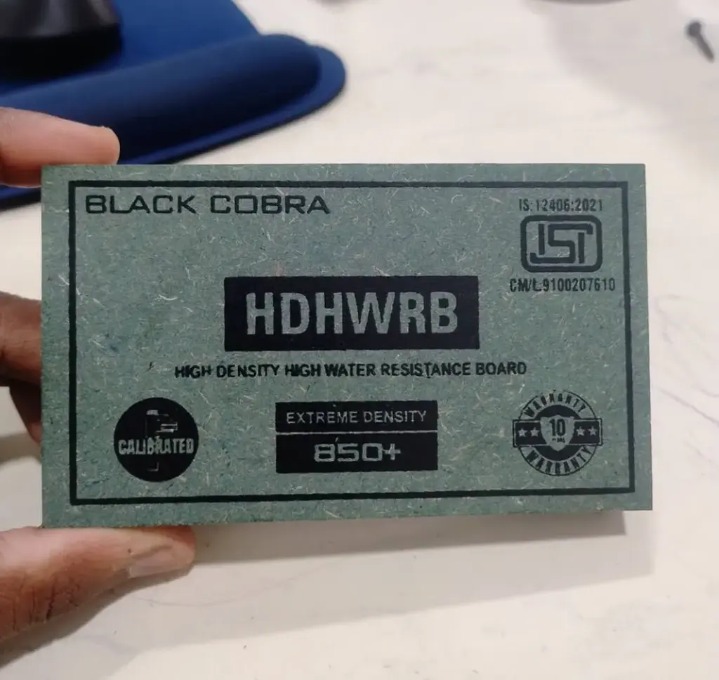 Black Cobra HDHWRB Board- 18mm Plain