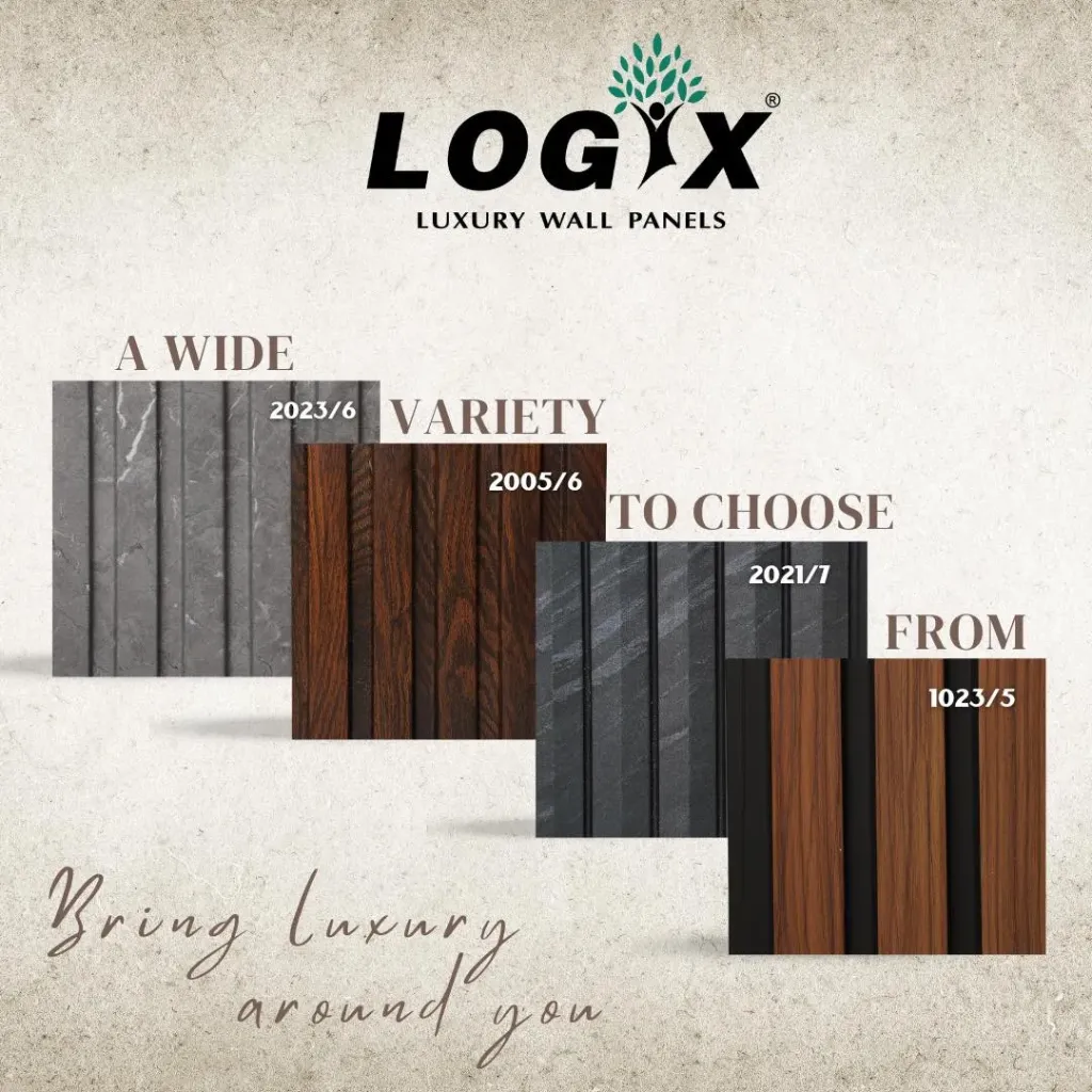 Logix Louvers Panels- 8ftx5in