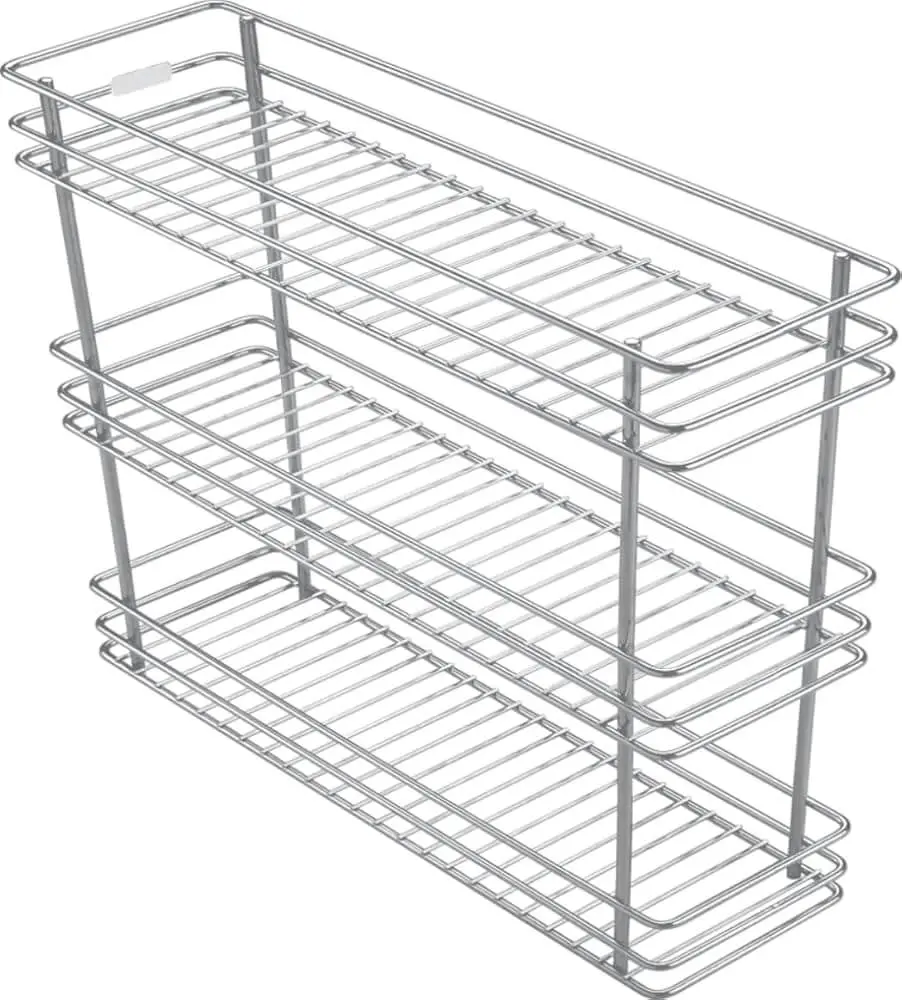 Havlok- Triple Pullout Basket- 8x20x21