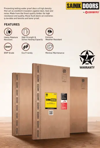 Century Sainik Flush Door- 30mm (7yrs Warranty)