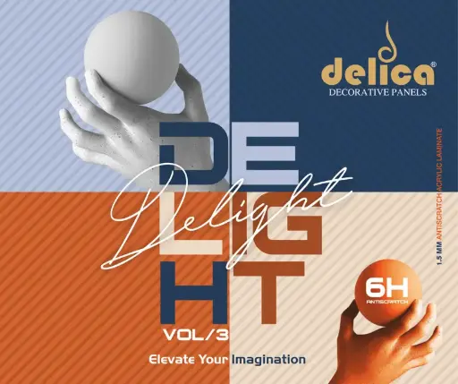 Delica 1.5mm Acrylic Laminate- 6000 (Solid)