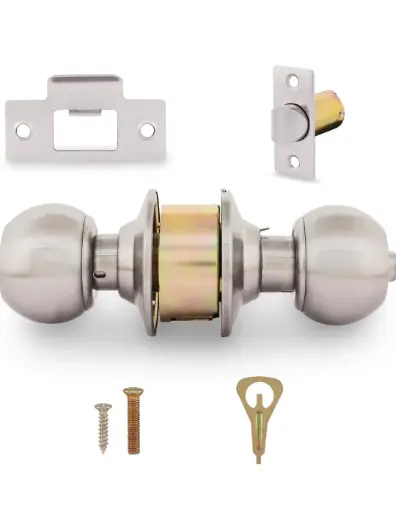 Godrej- Keyless Cylindrical Lock- Stainless Steel 5808