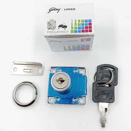 Godrej- Multipurpose Lock Nickel Plated 20mm- 8000