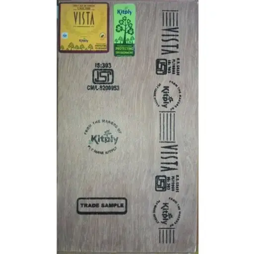 Kitply Vista Star 303 Plywood- 19mm (7yrs Warranty)