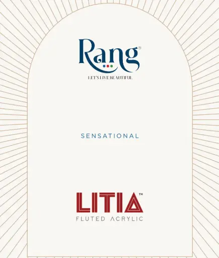 Rang Litia Fluted Acrylic- 8ft*2ft Three Star 2.6mm