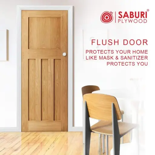 Saburi Flush Door- 30mm