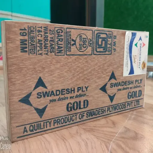 Swadesh Gold 710 BWP Plywood- 19mm (30yrs Warranty)