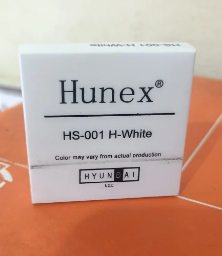 Hyundai Hunex Acrylic Solid Surface- HS 001 White 6mm (8ftx2.5ft)