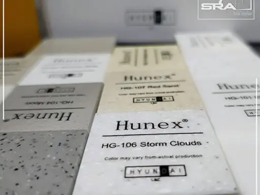 Hyundai Hunex Acrylic Solid Surface- HG Colors 6mm (8ftx2.5ft)