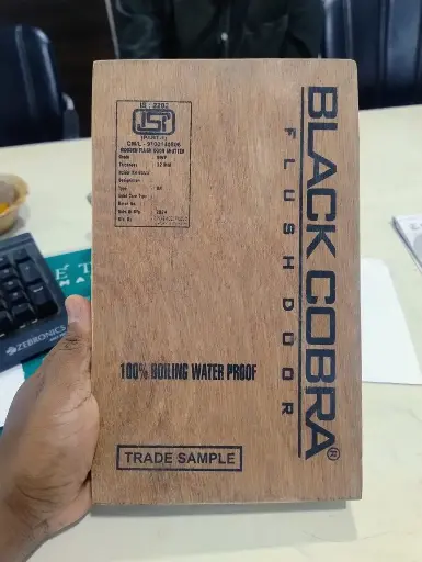 Black Cobra Flush Door- 30mm