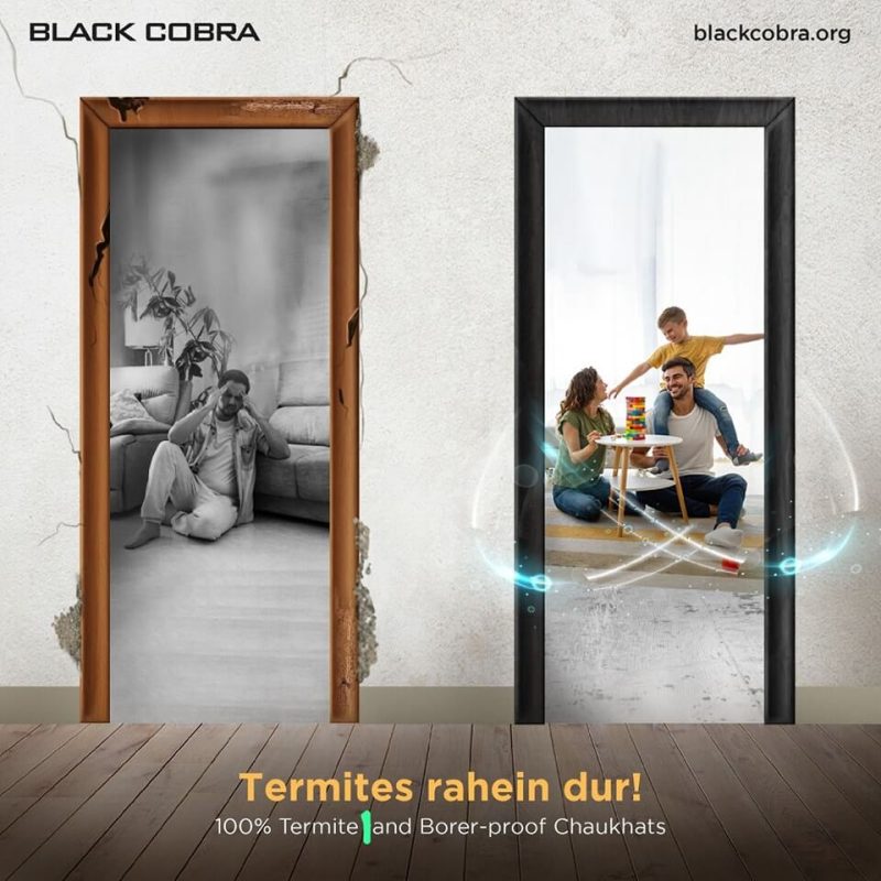 Black Cobra WPC Door Frame