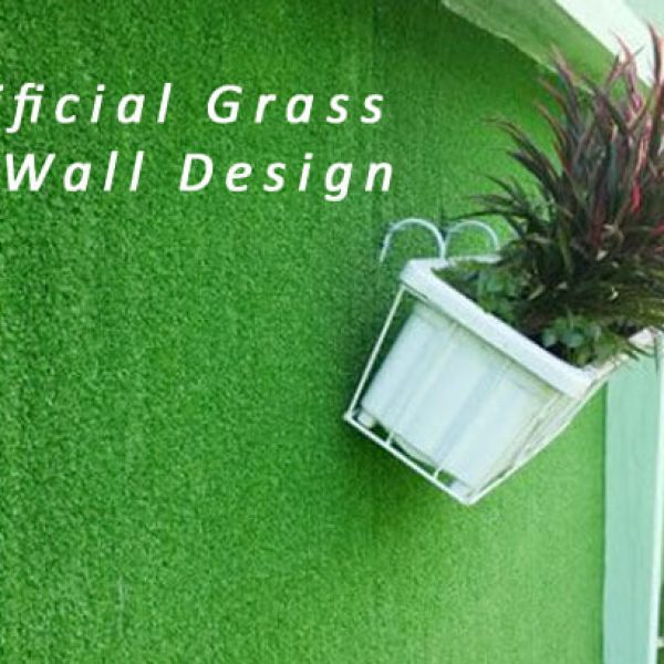 Artificial Grass for Wall Design