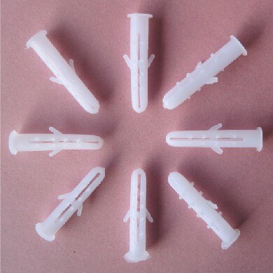 Wall Plugs- Plastic White Color_compressed 1