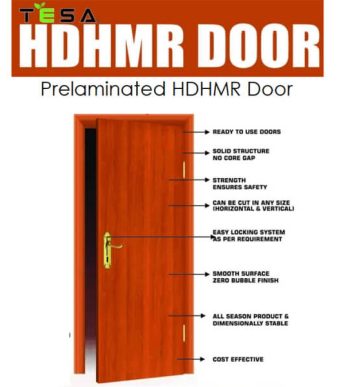 Action Tesa HDHMR Doors- Prelaminated